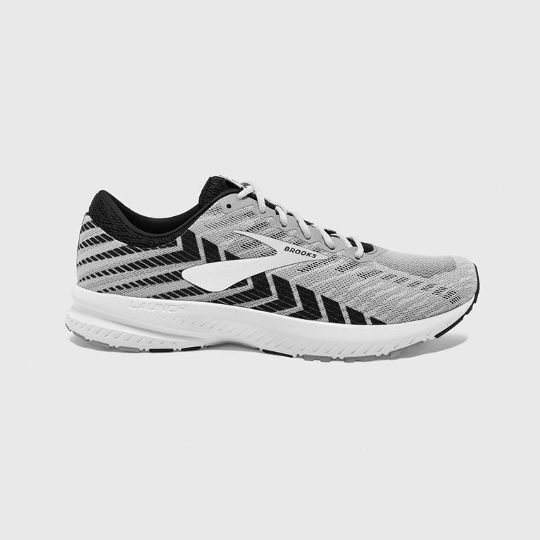 Brooks Men's Launch 6 Road Running Shoes Singapore - Grey (58467-MPXJ)